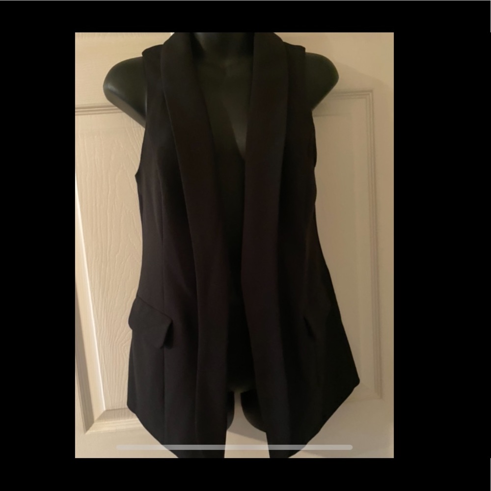 Bebe black vest